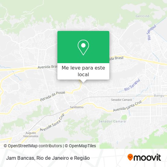 Jam Bancas mapa