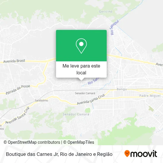 Boutique das Carnes Jr mapa