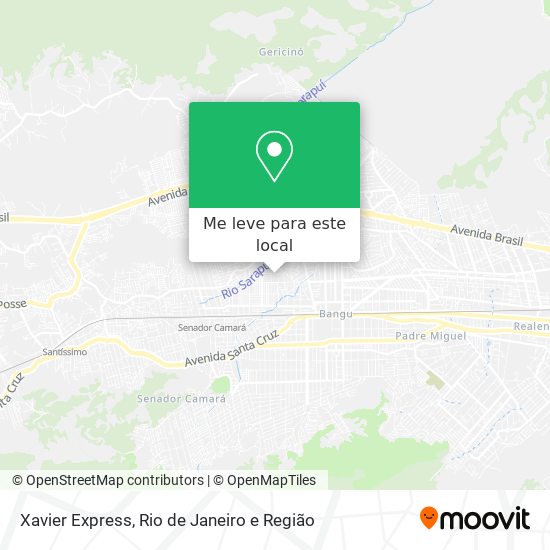 Xavier Express mapa