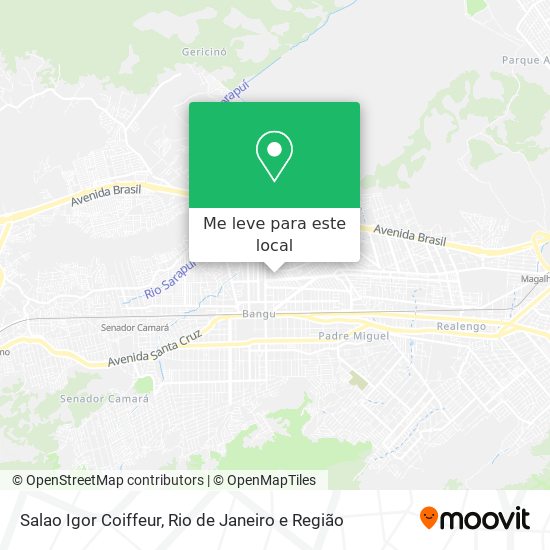 Salao Igor Coiffeur mapa