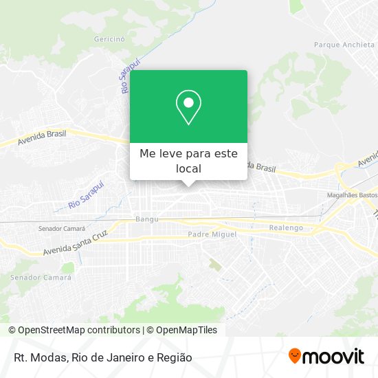 Rt. Modas mapa