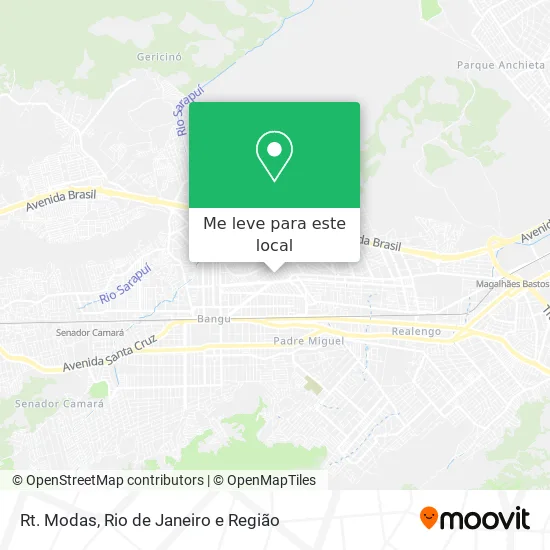 Rt. Modas mapa