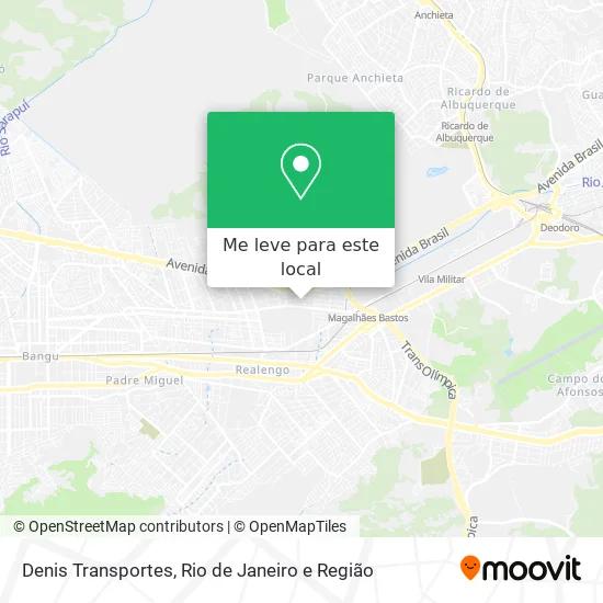 Denis Transportes mapa