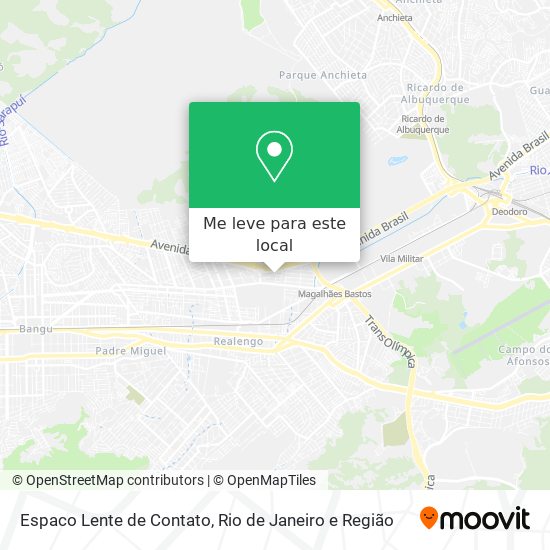 Espaco Lente de Contato mapa