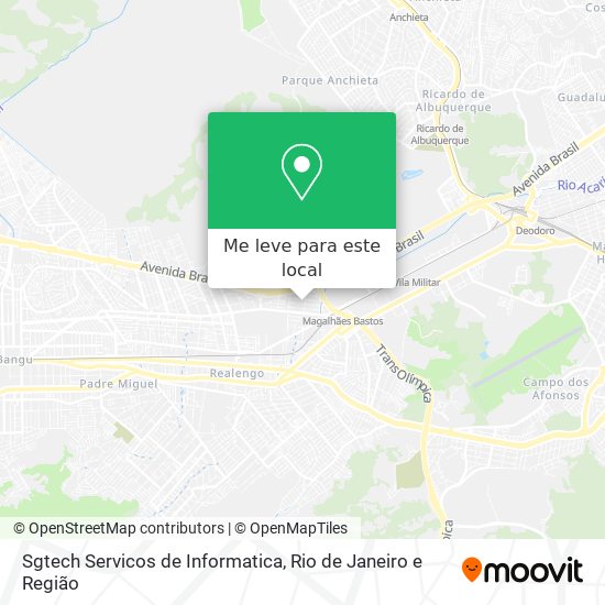 Sgtech Servicos de Informatica mapa