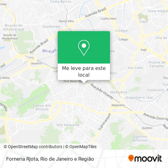 Forneria Rjota mapa