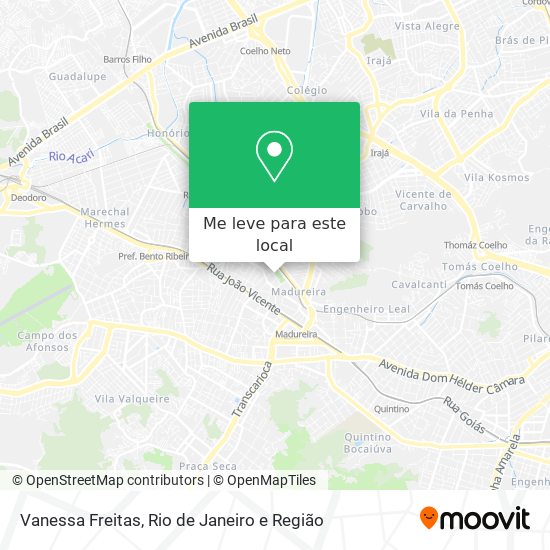 Vanessa Freitas mapa