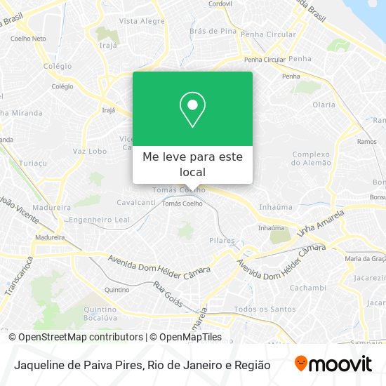 Jaqueline de Paiva Pires mapa