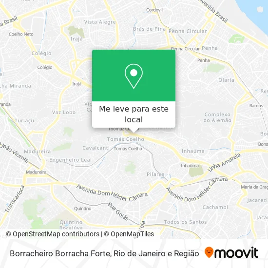 Borracheiro Borracha Forte mapa