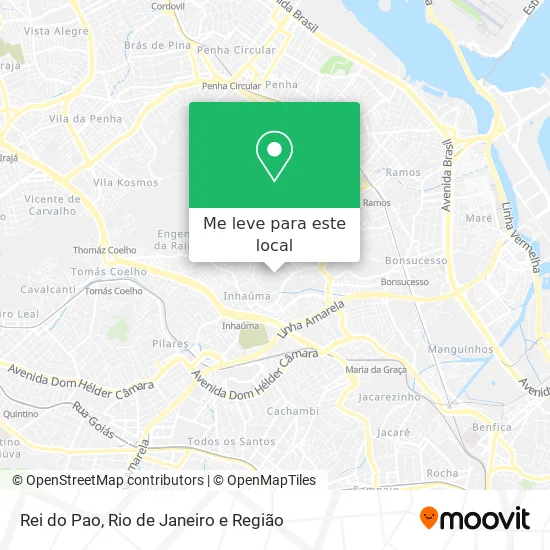 Rei do Pao mapa