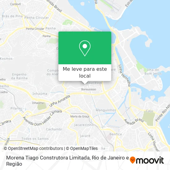Morena Tiago Construtora Limitada mapa