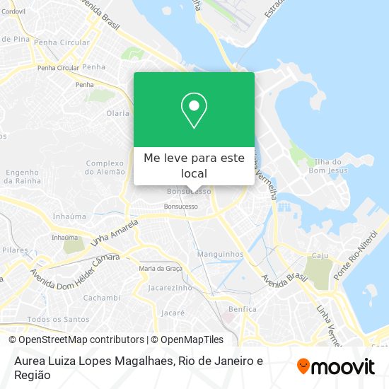 Aurea Luiza Lopes Magalhaes mapa