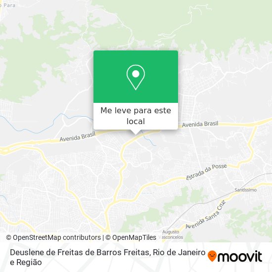 Deuslene de Freitas de Barros Freitas mapa