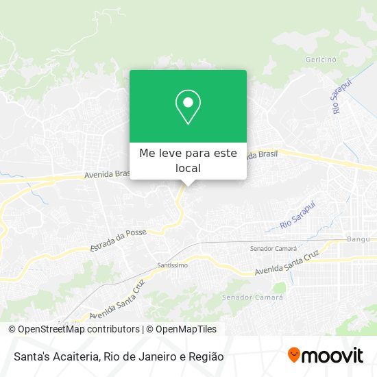 Santa's Acaiteria mapa