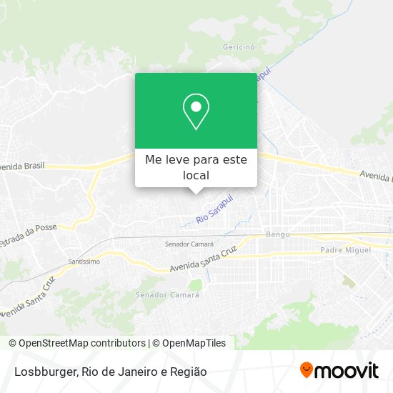 Losbburger mapa
