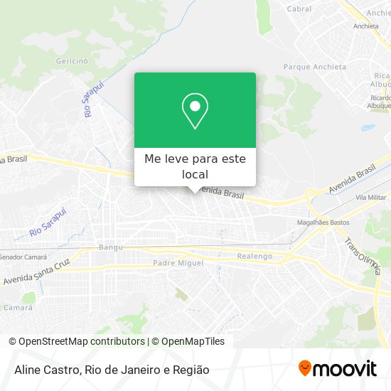 Aline Castro mapa