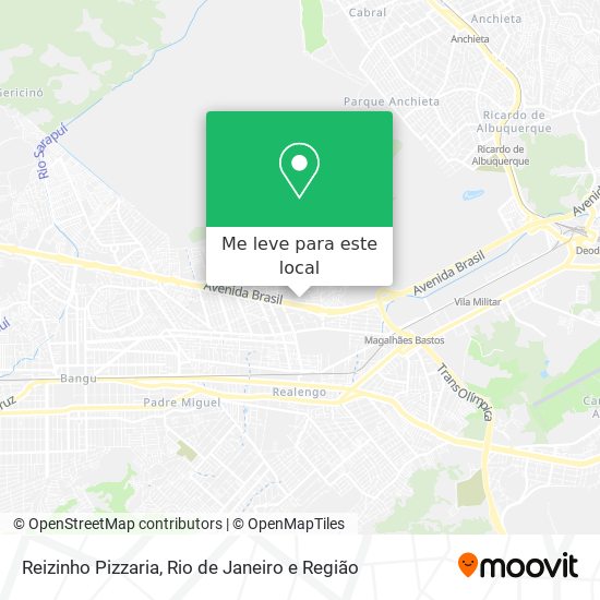 Reizinho Pizzaria mapa