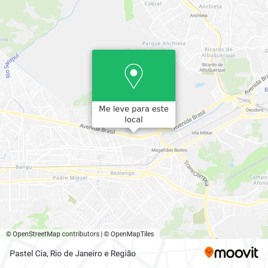 Pastel Cia mapa