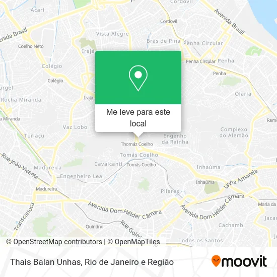 Thais Balan Unhas mapa