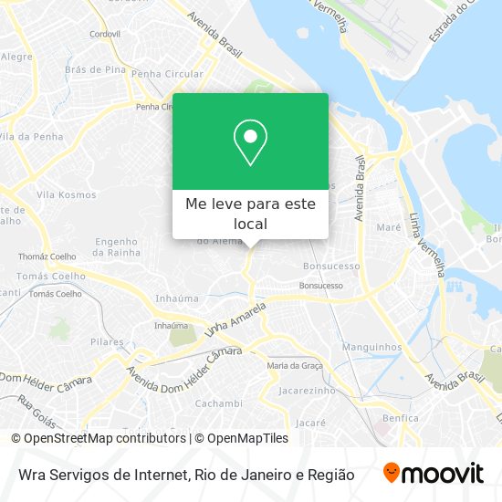 Wra Servigos de Internet mapa