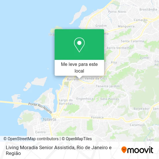 Living Moradia Senior Assistida mapa