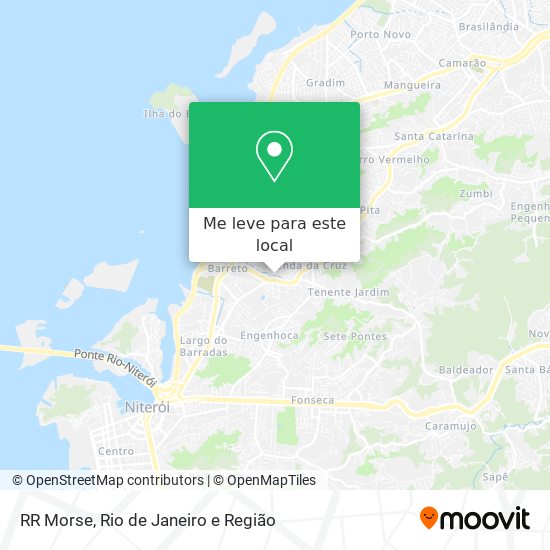 RR Morse mapa