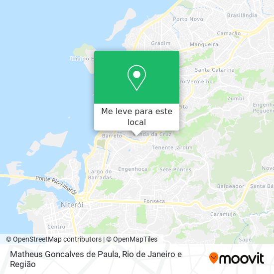 Matheus Goncalves de Paula mapa