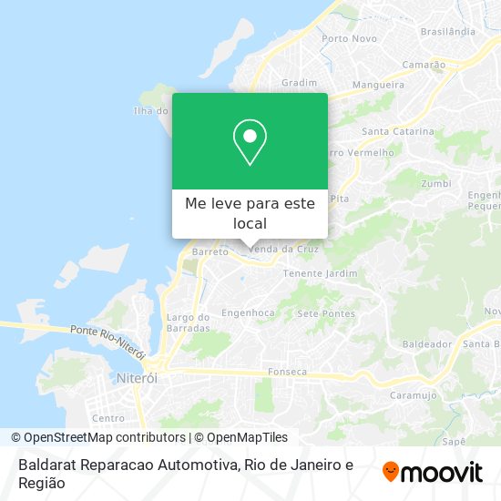 Baldarat Reparacao Automotiva mapa
