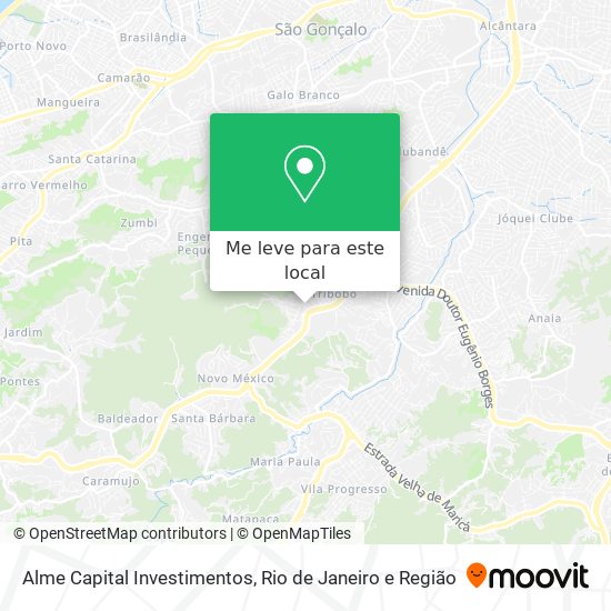 Alme Capital Investimentos mapa