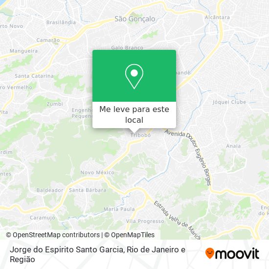 Jorge do Espirito Santo Garcia mapa