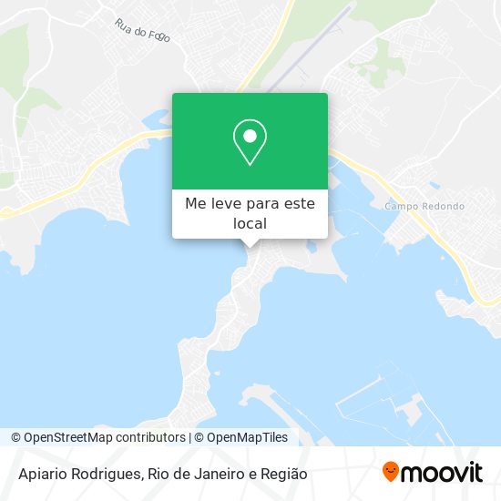 Apiario Rodrigues mapa