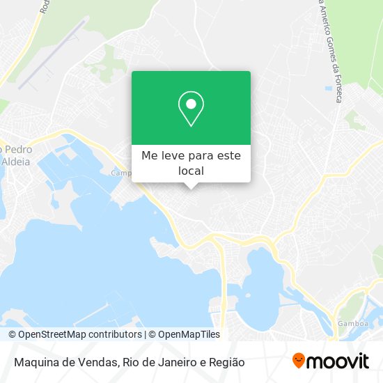 Maquina de Vendas mapa
