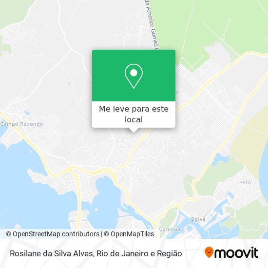 Rosilane da Silva Alves mapa