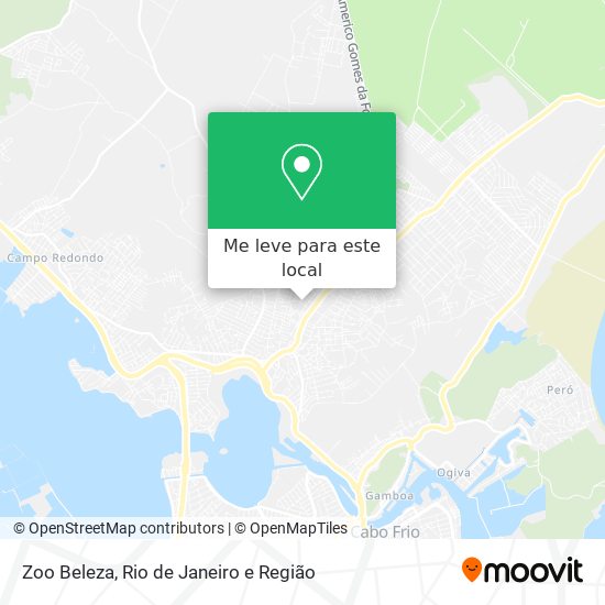 Zoo Beleza mapa