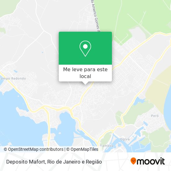 Deposito Mafort mapa