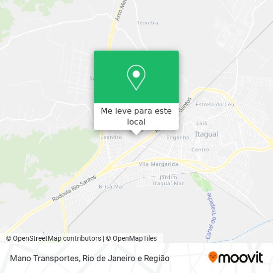 Mano Transportes mapa