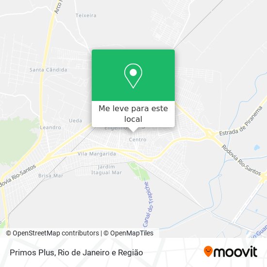 Primos Plus mapa