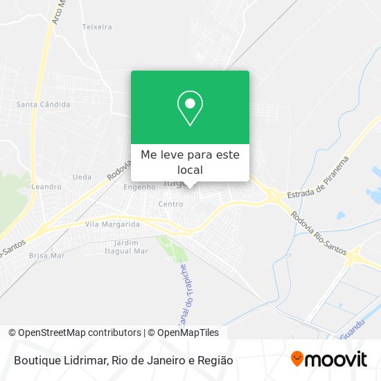 Boutique Lidrimar mapa