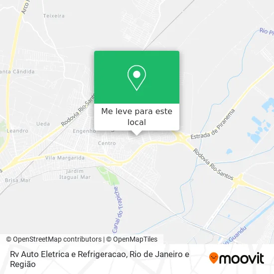 Rv Auto Eletrica e Refrigeracao mapa