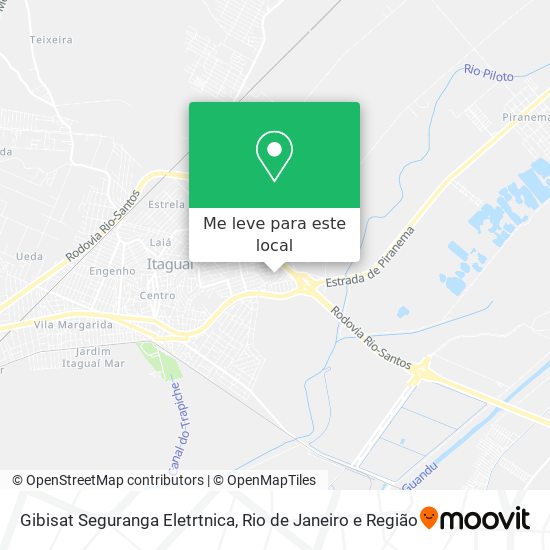 Gibisat Seguranga Eletrtnica mapa