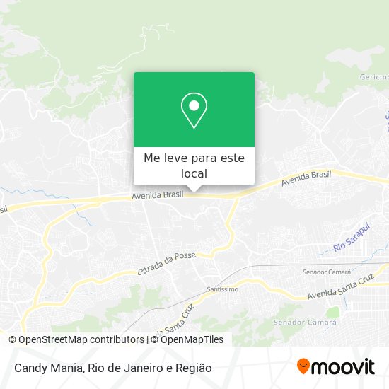 Candy Mania mapa