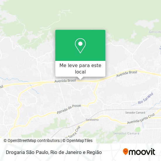Drogaria São Paulo mapa