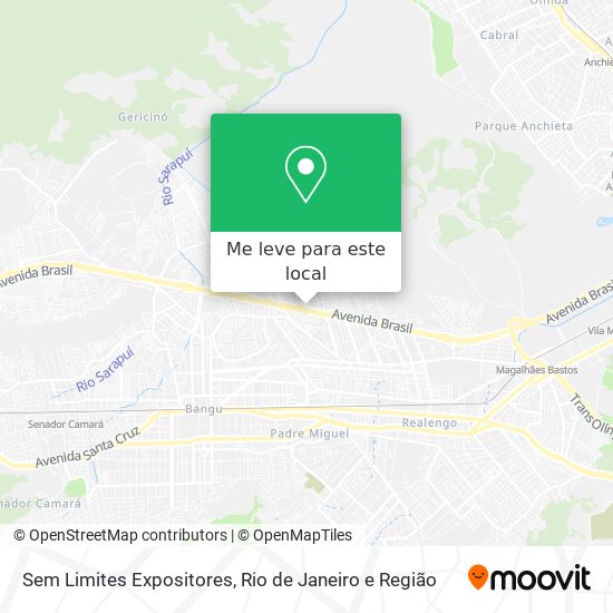 Sem Limites Expositores mapa