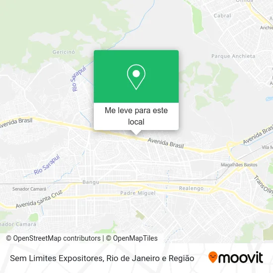 Sem Limites Expositores mapa