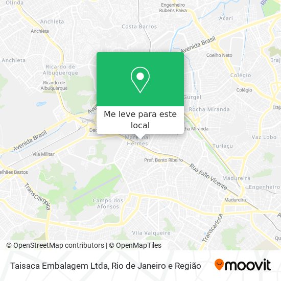 Taisaca Embalagem Ltda mapa