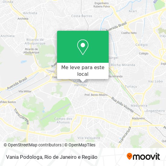Vania Podologa mapa