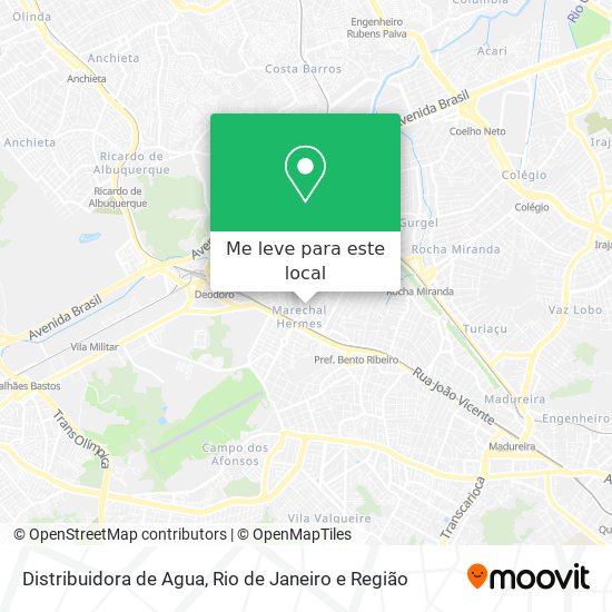 Distribuidora de Agua mapa