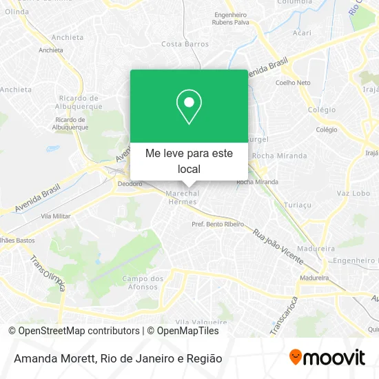 Amanda Morett mapa