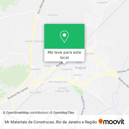 Mr Materiais de Construcao mapa