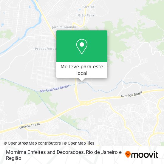 Momima Enfeites and Decoracoes mapa